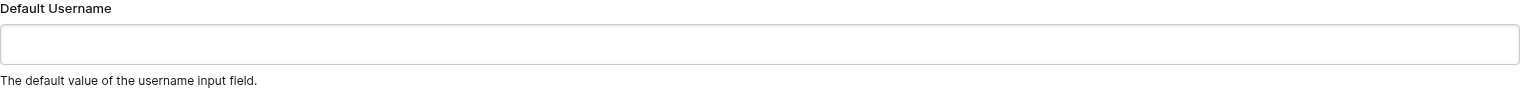 Campo de nome de usuário padrão que aparece na interface de personalização quando os comentários anônimos estão habilitados